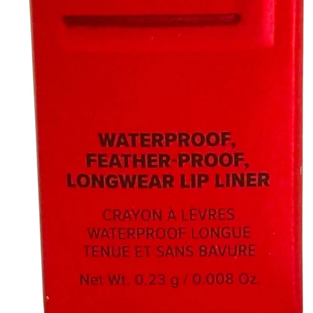Too faced~Lady Bold Waterproof‎ Longwear  Lip Liner~Lady Bold~0.008oz~NIB